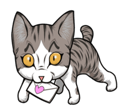 japan cat myu sticker #3737126