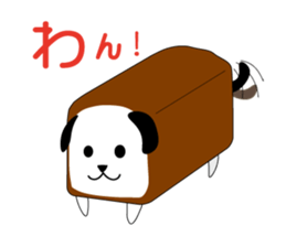 breads and dogs sticker #3737287