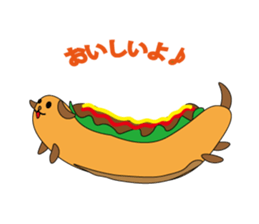 breads and dogs sticker #3737306