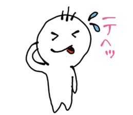 Pretty illustrations for replying sticker #3737453