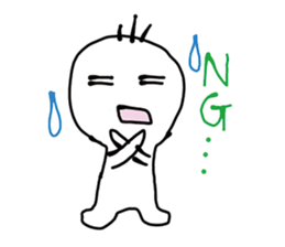 Pretty illustrations for replying sticker #3737456