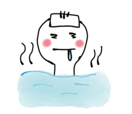 Pretty illustrations for replying sticker #3737474