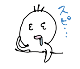 Pretty illustrations for replying sticker #3737475