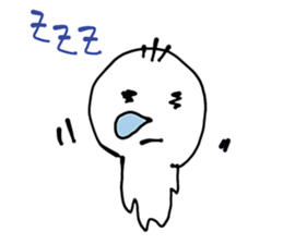 Pretty illustrations for replying sticker #3737476