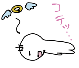 Pretty illustrations for replying sticker #3737481