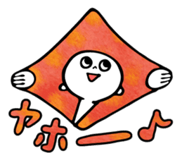 A lot colorful loose characters sticker #3737527