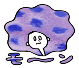 A lot colorful loose characters sticker #3737542