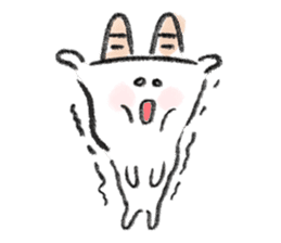 A nanny goat named Som sticker #3737894