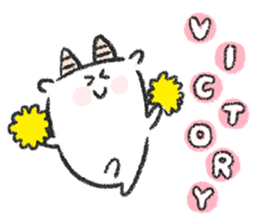 A nanny goat named Som sticker #3737902