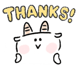 A nanny goat named Som sticker #3737903