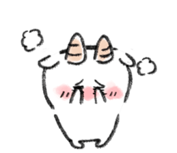 A nanny goat named Som sticker #3737906