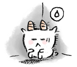 A nanny goat named Som sticker #3737910