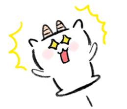 A nanny goat named Som sticker #3737916