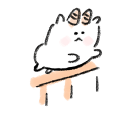 A nanny goat named Som sticker #3737918