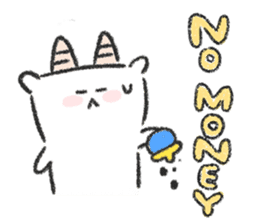 A nanny goat named Som sticker #3737919