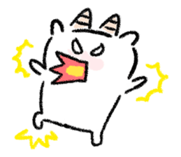 A nanny goat named Som sticker #3737923