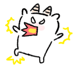 A nanny goat named Som sticker #3737923