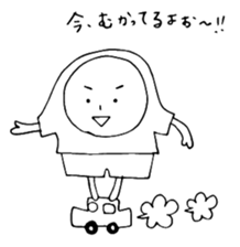 T-shirt man sticker's sticker #3737969