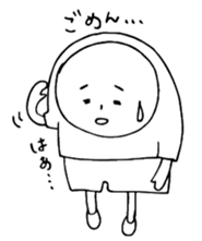 T-shirt man sticker's sticker #3737977