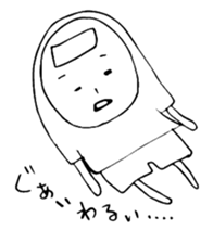 T-shirt man sticker's sticker #3737980