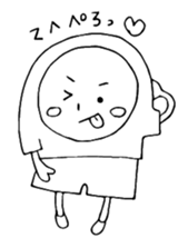 T-shirt man sticker's sticker #3737985