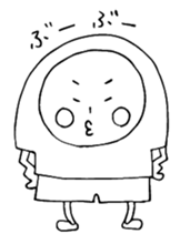 T-shirt man sticker's sticker #3737986