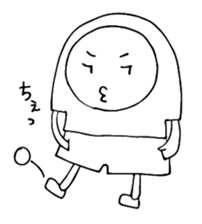 T-shirt man sticker's sticker #3737988