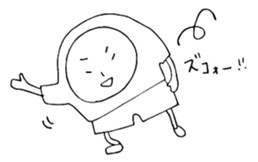 T-shirt man sticker's sticker #3737990