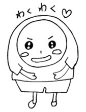 T-shirt man sticker's sticker #3737996