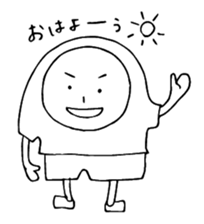 T-shirt man sticker's sticker #3737999