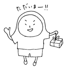 T-shirt man sticker's sticker #3738000