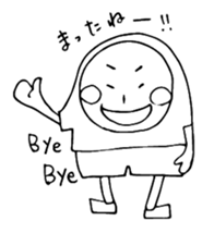 T-shirt man sticker's sticker #3738001