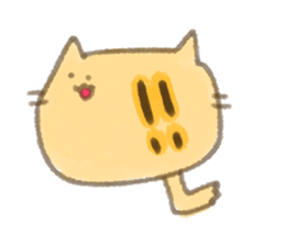 RUN-RUN cat sticker #3738145