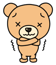 Round Brown Bear sticker #3738444