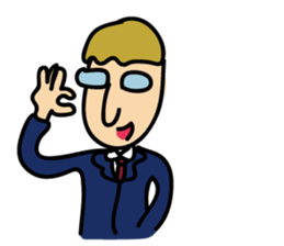 An Office Worker James' Ordinary days sticker #3738488