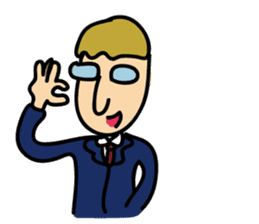 An Office Worker James' Ordinary days sticker #3738488