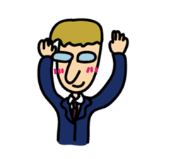 An Office Worker James' Ordinary days sticker #3738492