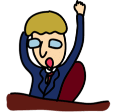 An Office Worker James' Ordinary days sticker #3738497