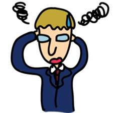 An Office Worker James' Ordinary days sticker #3738499