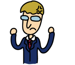 An Office Worker James' Ordinary days sticker #3738506