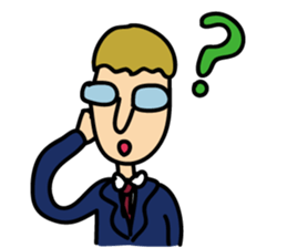 An Office Worker James' Ordinary days sticker #3738514