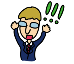 An Office Worker James' Ordinary days sticker #3738515