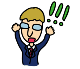 An Office Worker James' Ordinary days sticker #3738515