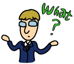 An Office Worker James' Ordinary days sticker #3738516