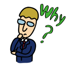 An Office Worker James' Ordinary days sticker #3738517