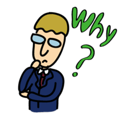 An Office Worker James' Ordinary days sticker #3738517