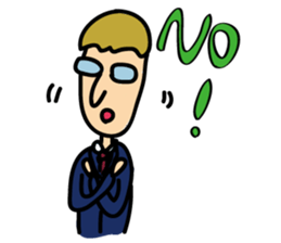 An Office Worker James' Ordinary days sticker #3738519