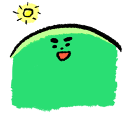 Pea's peaceful life! sticker #3738658