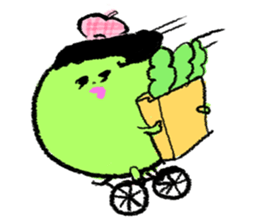 Pea's peaceful life! sticker #3738660