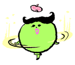 Pea's peaceful life! sticker #3738662